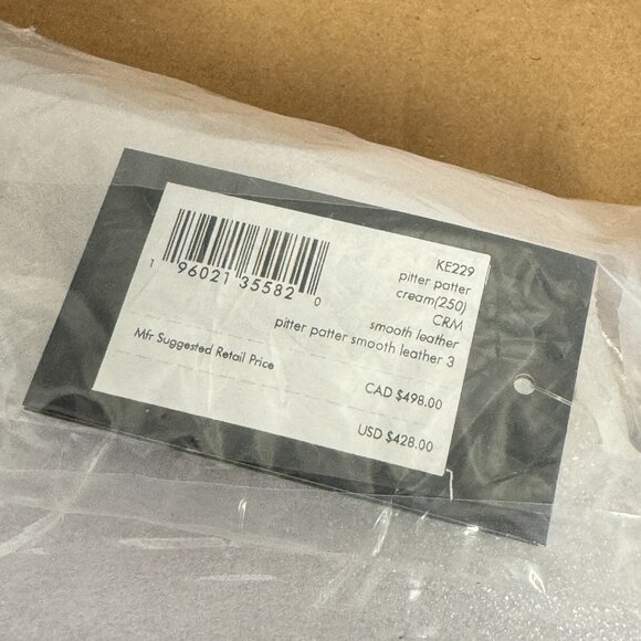 kate spade Pitter Patter Leather 3-D Heart Crossbody - Cream - Picture 5 of 5